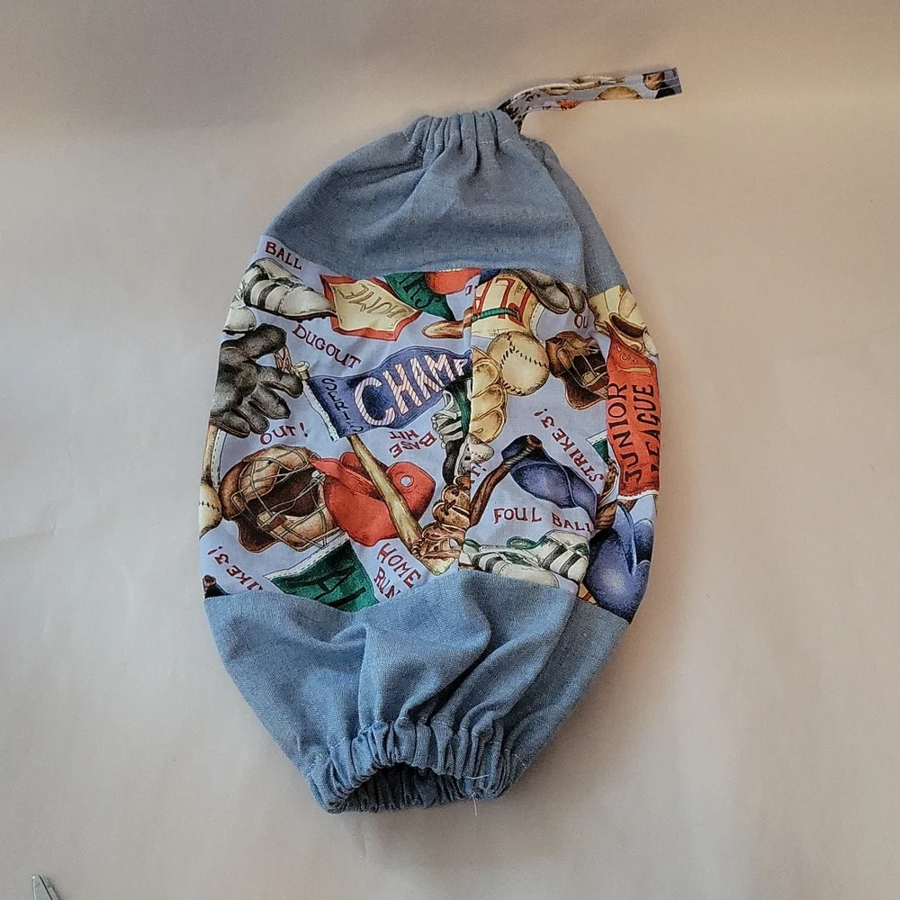 Sports Themed Plastic Bag Holder